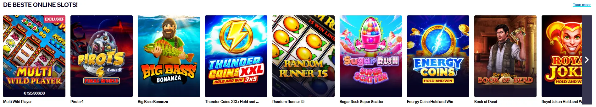Overzicht van online slots met diverse thema’s